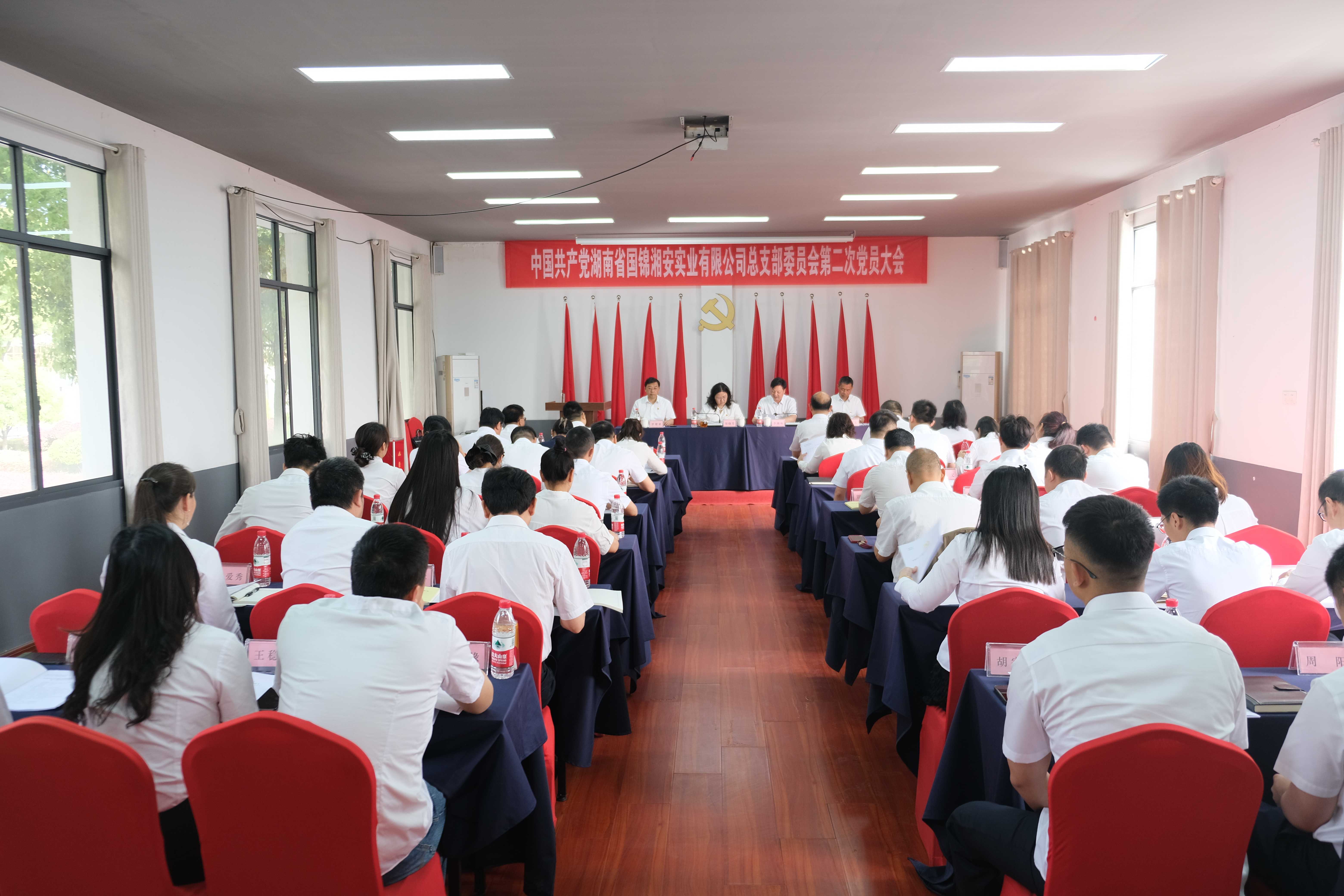 担当新使命，奋进新征程——湘安实业第二届党员大会胜利闭幕